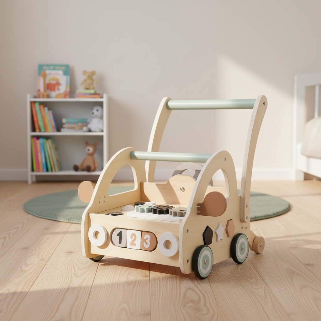 Carrellino Car Busy Board Primi Passi™ - Pannello Sensoriale