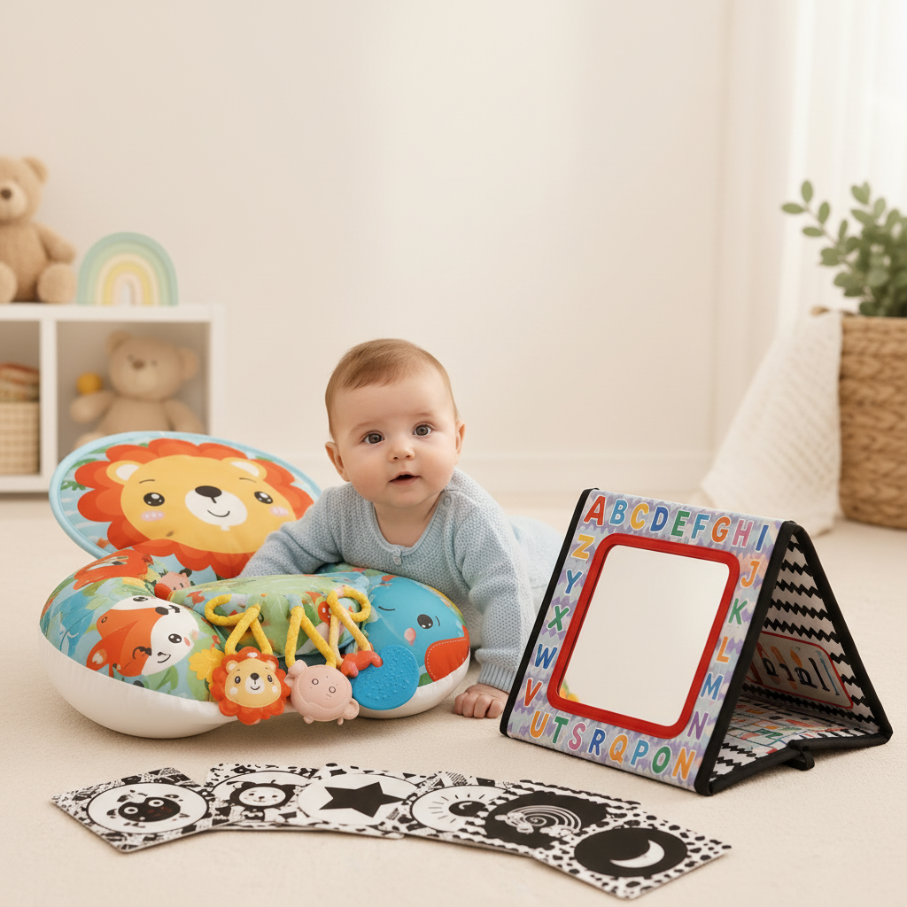 Kit Tummy Time Montessori 0-6 MESI