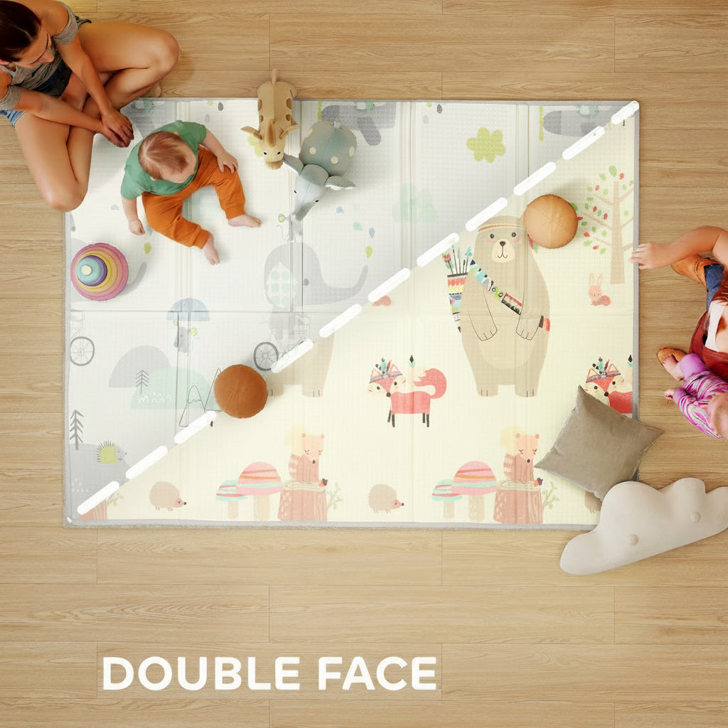 Maxi Tappeto Gioco Primi Passi™ Pieghevole Double Face