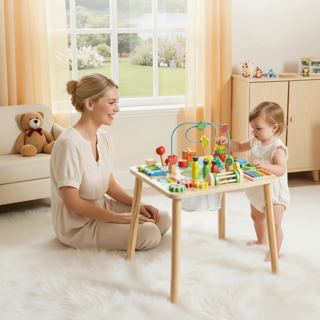 Tavolo Sensoriale Primi Passi™ Montessori - 13 Attività in 1