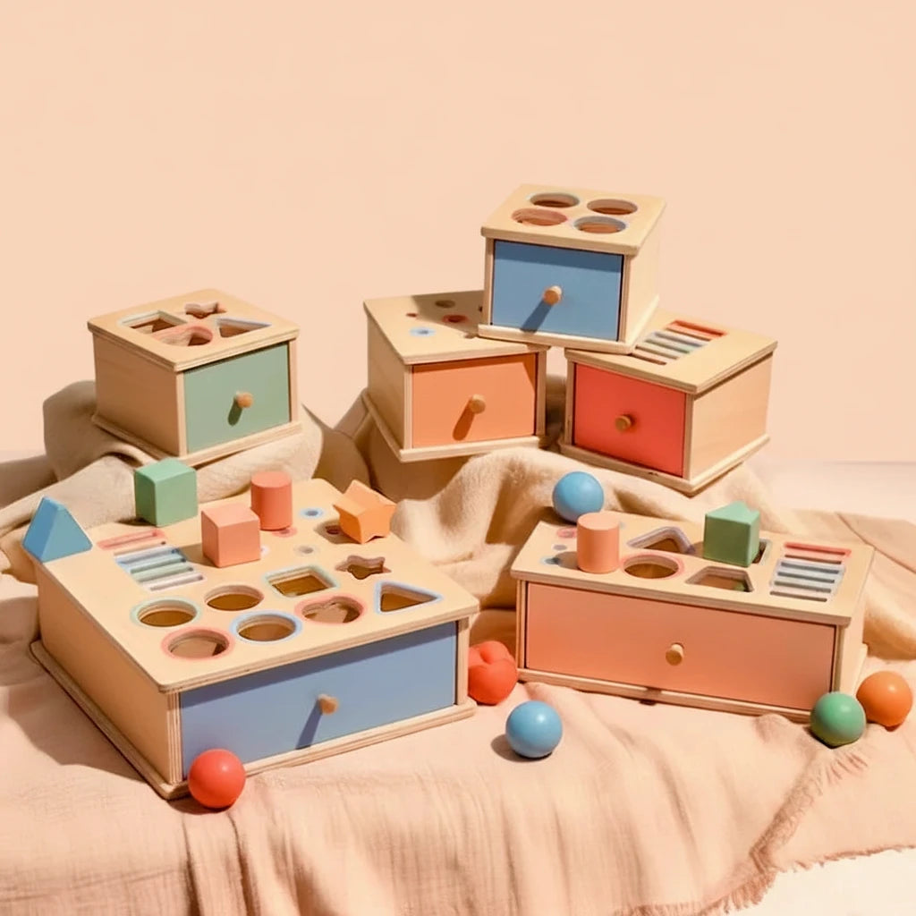Gioco Incastri in Legno Primi Passi™ Montessori
