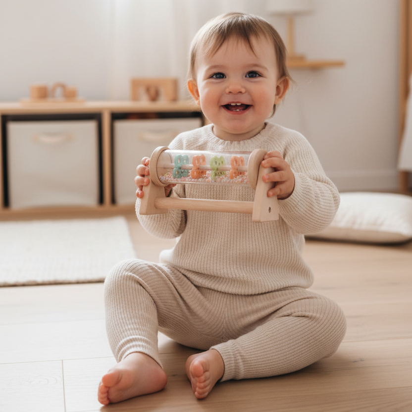 Bastone della Pioggia in Legno Primi Passi™ Montessori