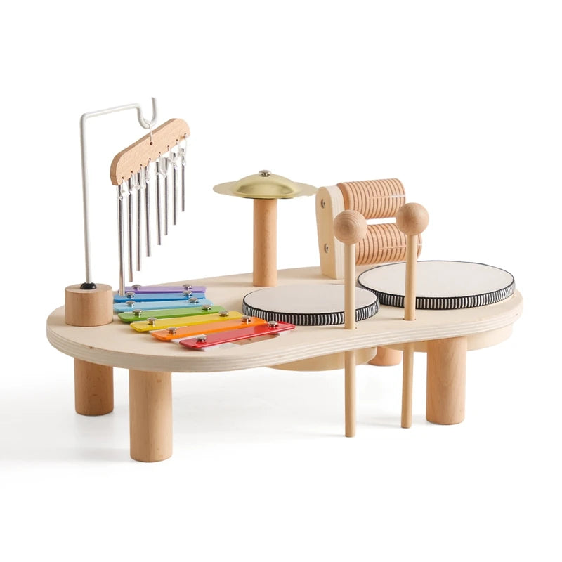 Bandstand Musicale in Legno Primi Passi™ Montessori - Gioco Musicale Sensoriale