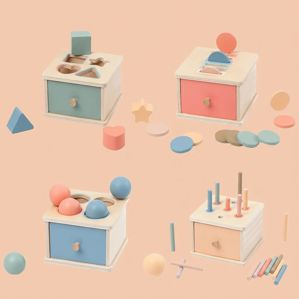 Gioco Incastri in Legno Primi Passi™ Montessori