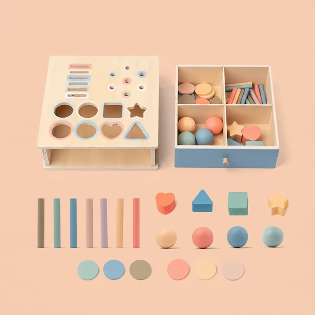 Gioco Incastri in Legno Primi Passi™ Montessori