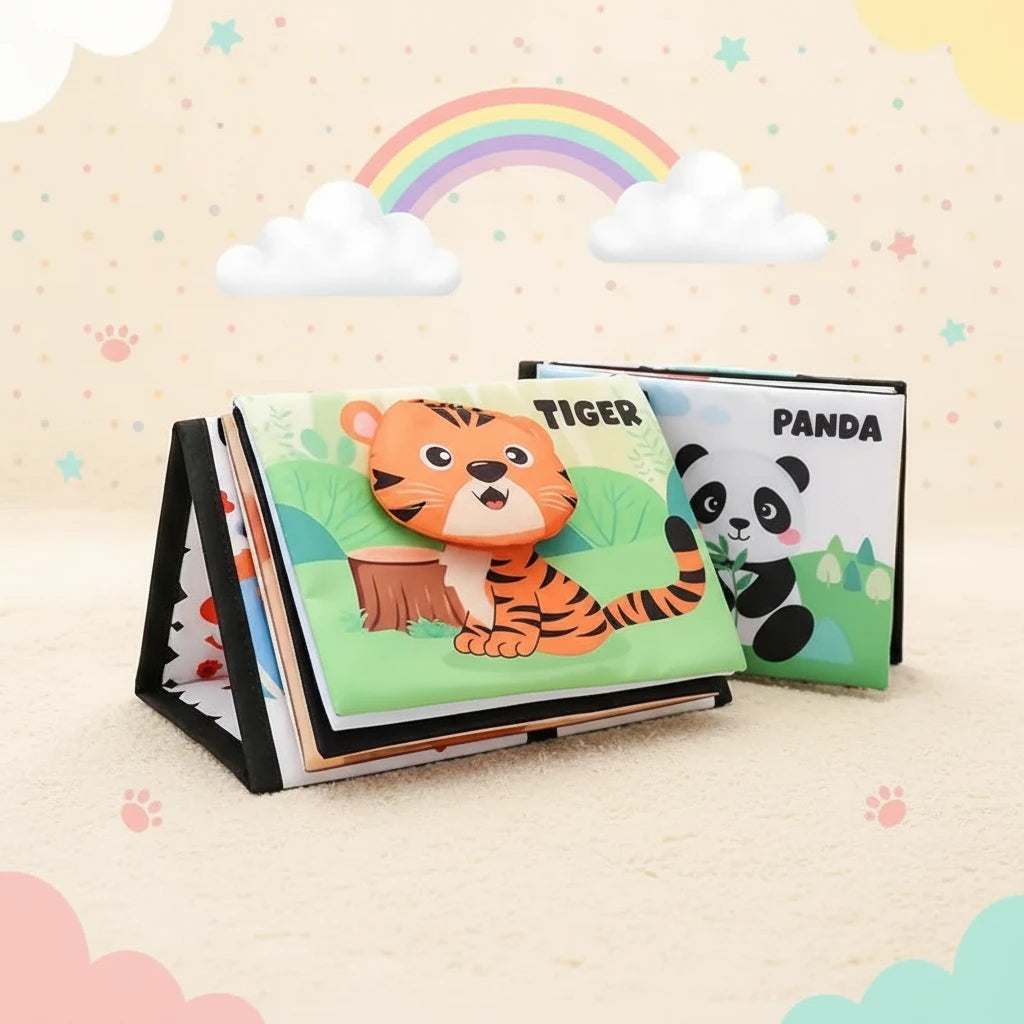 Specchio Libro Infrangibile Tummy Time Primi Passi™ Montessori