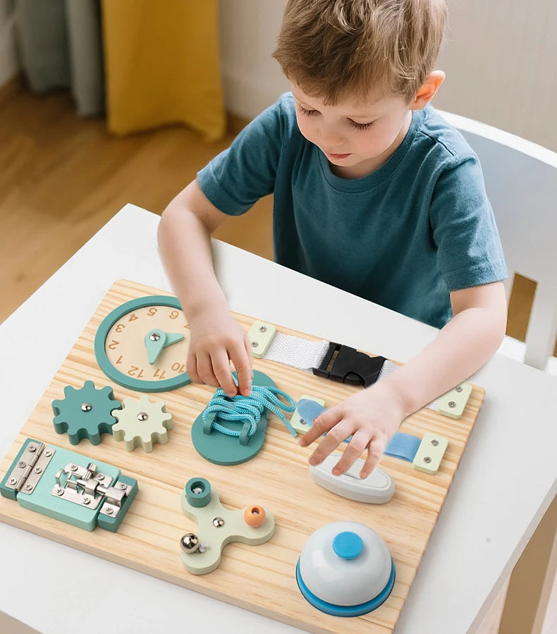 Tavola Sensoriale Montessoriana Busy Board Primi Passi™