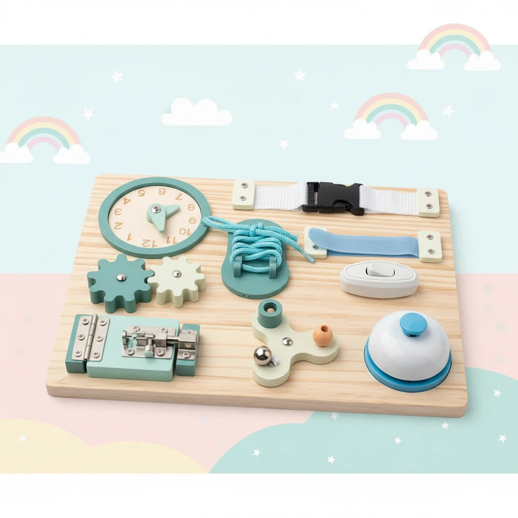 Tavola Sensoriale Montessoriana Busy Board Primi Passi™