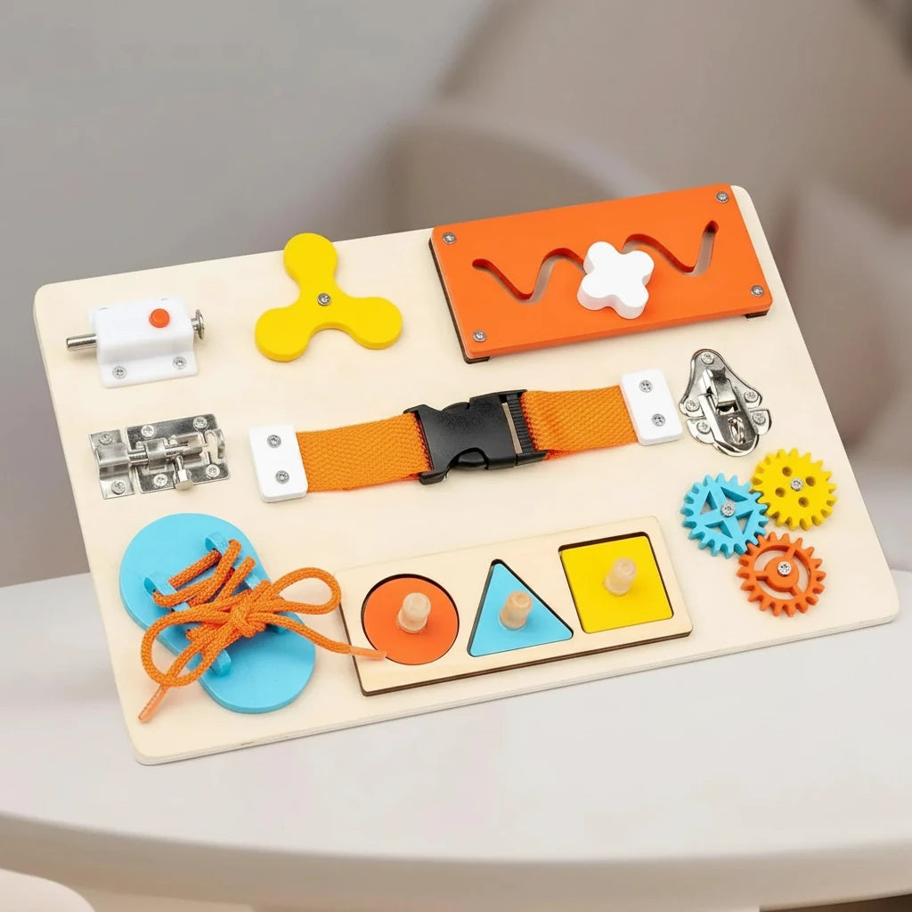 Tavola Sensoriale Montessoriana Busy Board Primi Passi™