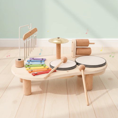 Bandstand Musicale in Legno Primi Passi™ Montessori - Gioco Musicale Sensoriale