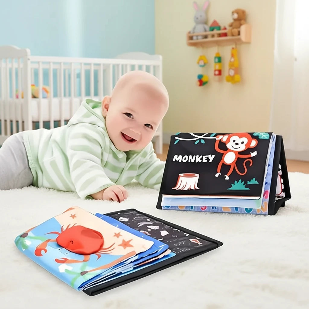 Specchio Libro Infrangibile Tummy Time Primi Passi™ Montessori