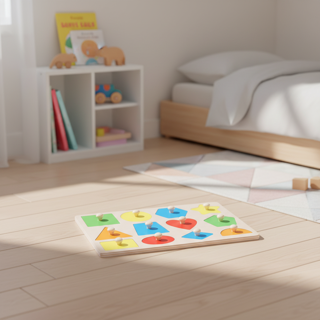 Puzzle Sensoriale Primi Passi™ Montessori in Legno