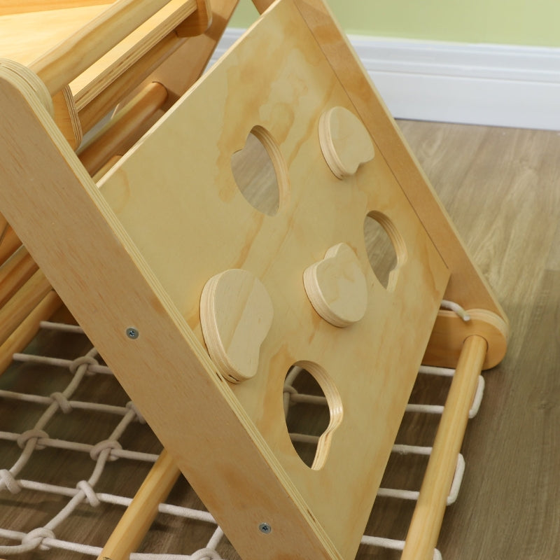Set Pikler Montessoriano Primi Passi™ in Legno - Arco, Rampa e Triangolo
